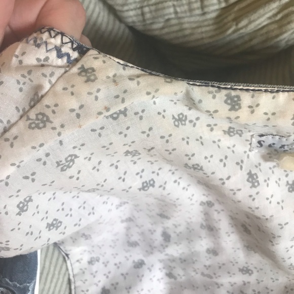 Vintage Denim Patchwork Vest - Picture 9 of 11